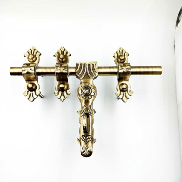 Maindoor Aldrop brass antique 10"*16mm diamond cut model heavy model