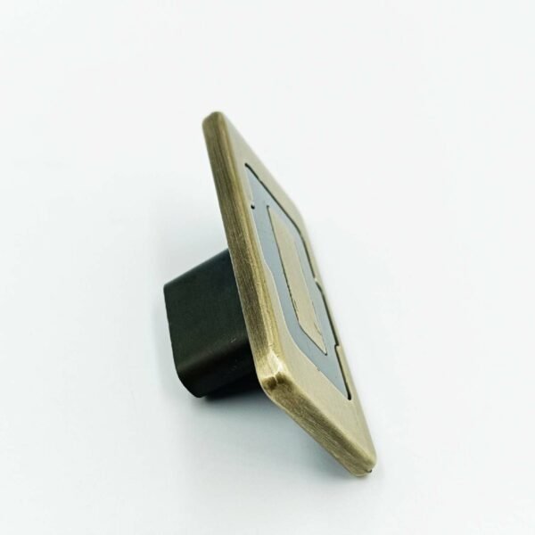 Drawer knob Antique with black finish 2"*1" rectangluar CW-8033 best quality