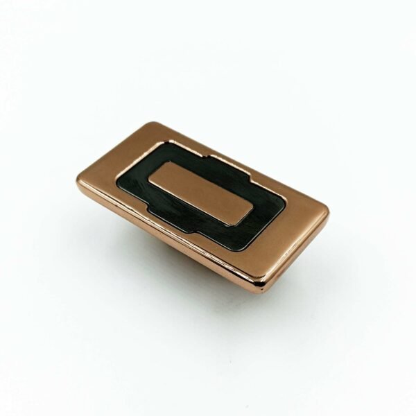 Drawer knob rosegold with black finish 2"*1" rectangluar CW-8033 best quality