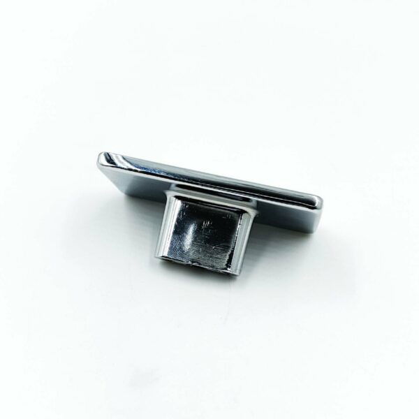 Drawer knob s.s crome with black finish 2"*1" rectangluar CW-8033 best quality