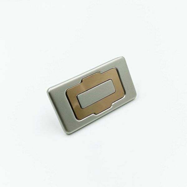 Drawer knob satin with pvd Rosegold finish 2"*1" rectangluar CW-8033 best quality