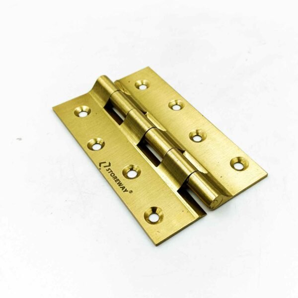 4 inch Brass gold slow movement hinge 4"*1-1/8(28mm)"*1/8(3mm) concaled type Railway hinge