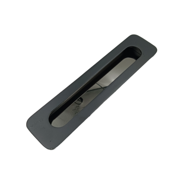 Concealed handle black M2518 sliding wardrobe door handle 4",8",10",12"