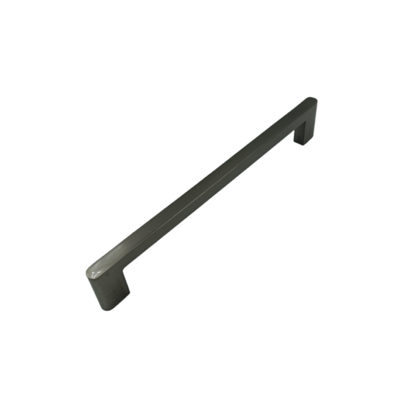 Drawer wardrobe handle grey glossy finish JP-capsule 4",6",8",10",12",18",24" slim handle (stainless steel)