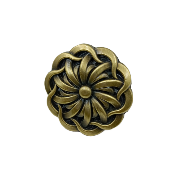 Drawer knob Antique round design 50mm 2053 size:2"(50mm) finish: Antique