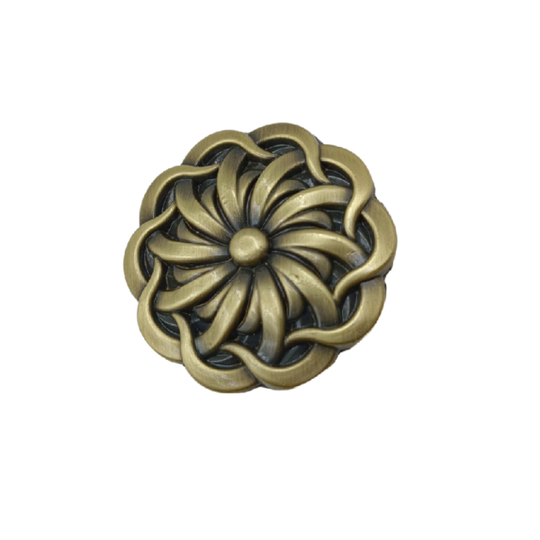 Drawer knob Antique round design 50mm 2053 size:2"(50mm) finish: Antique