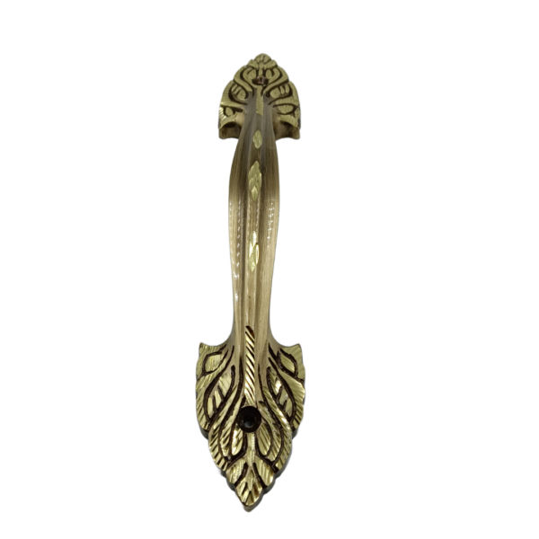 Maindoor pull handle Brass Antique diamond cut heavy 8",10" avanger