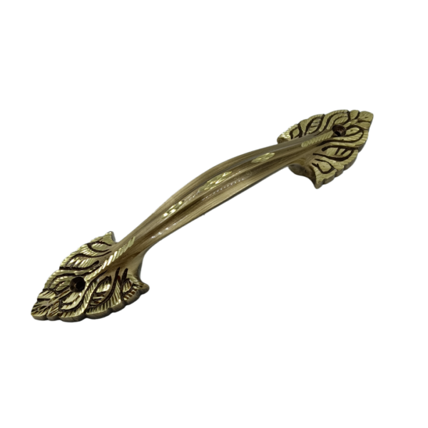 Maindoor pull handle Brass Antique diamond cut heavy 8",10" avanger