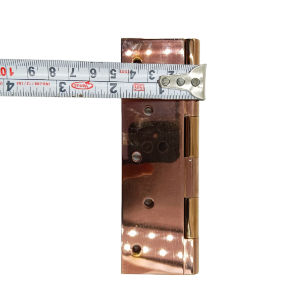 5 inch hinge pvd Rosegold slow movement 5"*1-1/4(32mm)"*3/16 (5mm) concaled type brass Railway hinges