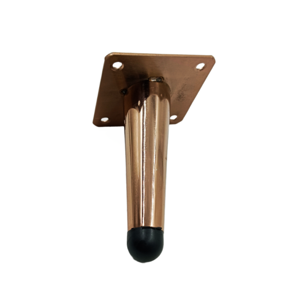 Sofa leg cross type pvd rosegold finish 4",6",8"