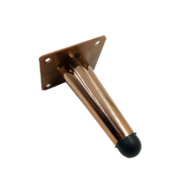 Sofa leg cross type pvd rosegold finish 4",6",8"