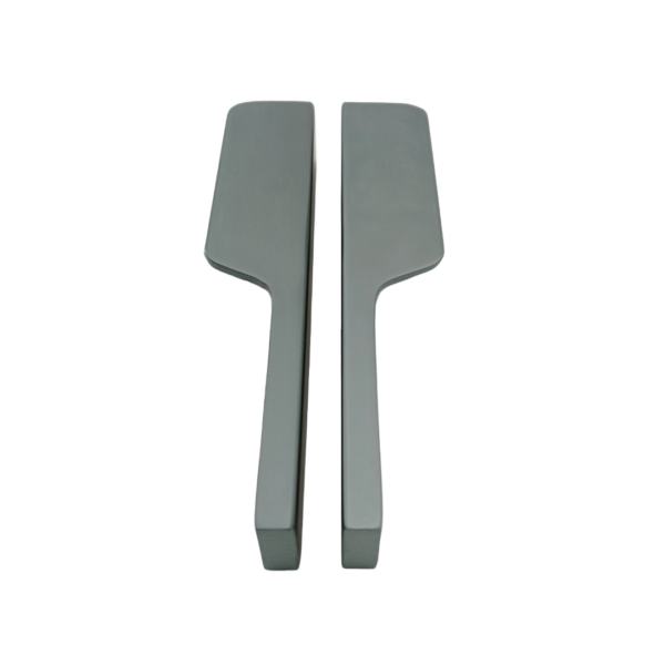 Drawer wardrobe handle 1021 gray finish 4",8",10",12",18",24",32",40" (pack of 2pc left & right)