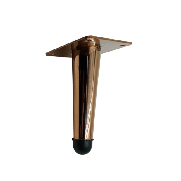 Sofa leg cross type pvd rosegold finish 4",6",8"