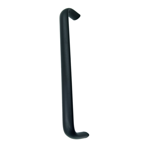 Drawer handle wardrobe handle Black finish oval D 4",6",8",10"