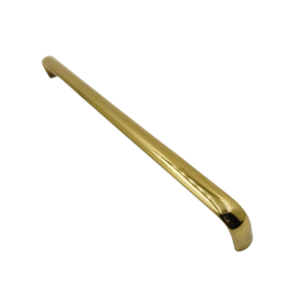 Drawer handle wardrobe handle Gold finish oval D 4",6",8",10"