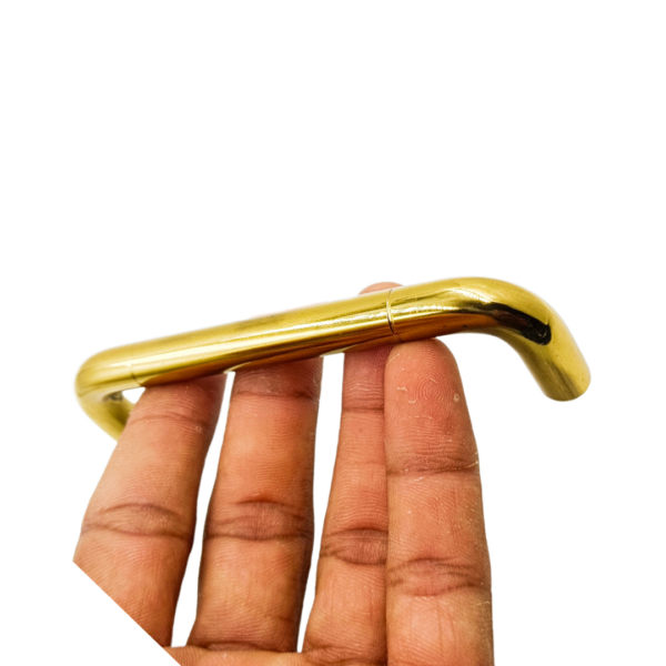 Drawer handle wardrobe handle Gold finish 10mm round 4",6",8",10"