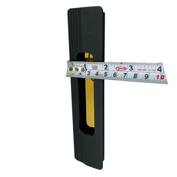 Sliding wardrobe concealed handle black slim CL-3013 8",12",18",24",36"