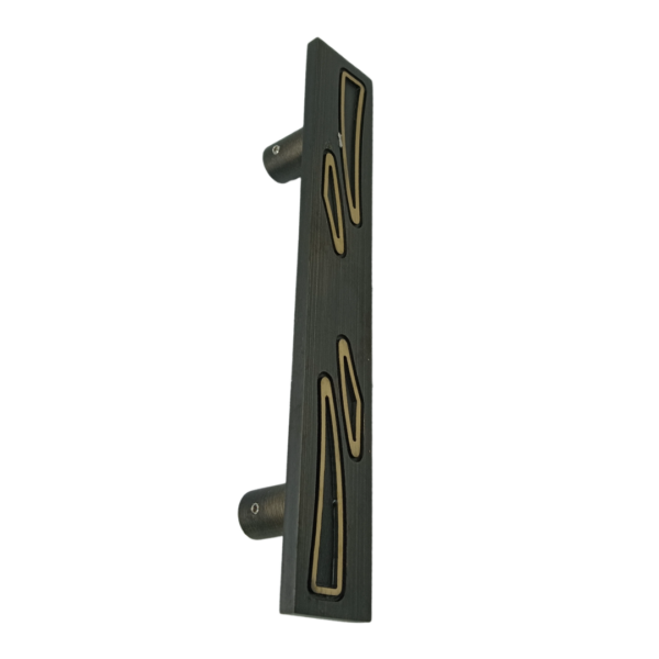 Maindoor pull handle Brass Antique matt finish heavy 8" 814 g.g