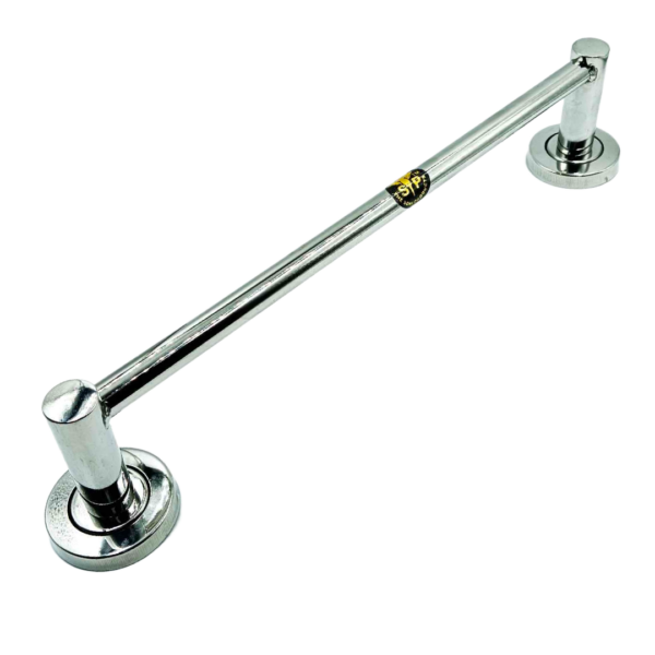 Towel rod stainless steel with concealed screw cap 12",18",24",30",36" 12mm rod dia