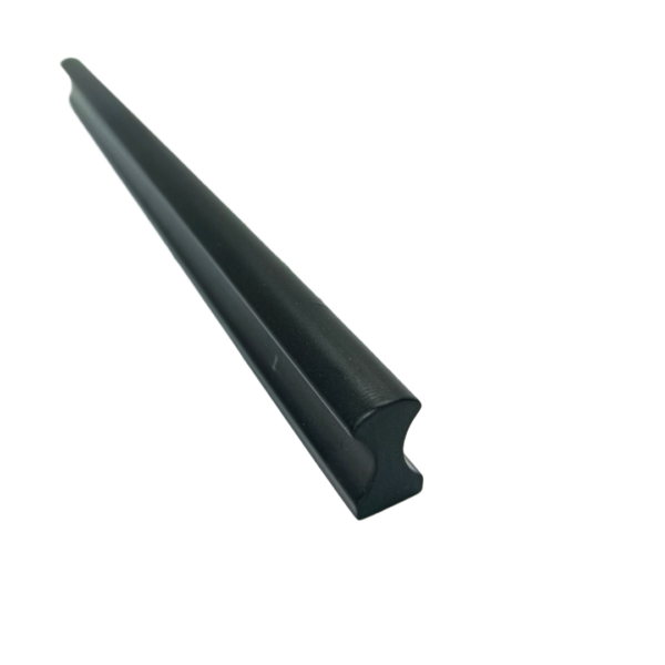 Drawer handle wardrobe handle black slim SI-068 4",8",10",12",18",24",36"