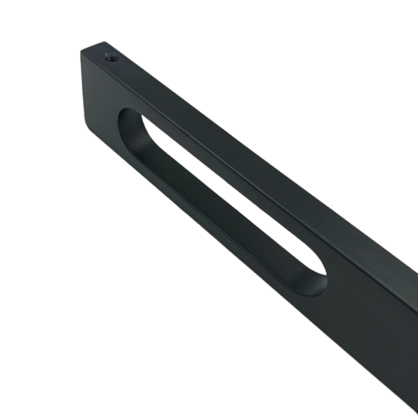 Drawer handle wardrobe handle black SI-052 1.5",4",8",10",12",18",24",36"