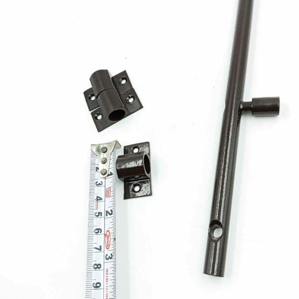 Door latch round aluminium powder coated(pc) 8" for aluminium door,fiber door,wooden door etc