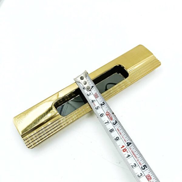 Sliding wardrobe concealed handle pvd gold slim CL-3013 8",12",18",24",36"