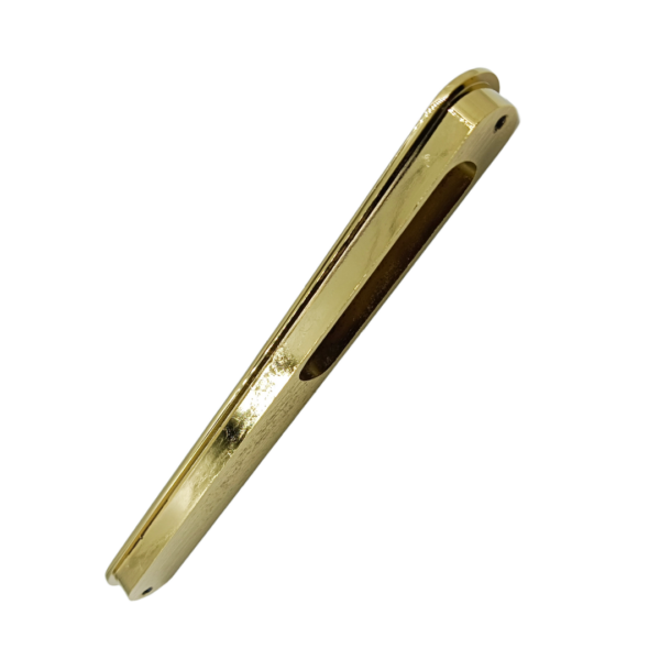 Sliding wardrobe concealed handle pvd gold slim 4",8",12",18",24"