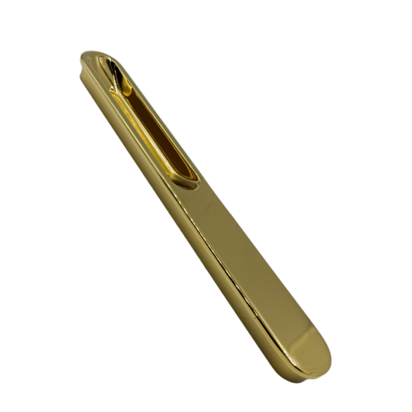 Sliding wardrobe concealed handle pvd gold slim 4",8",12",18",24"