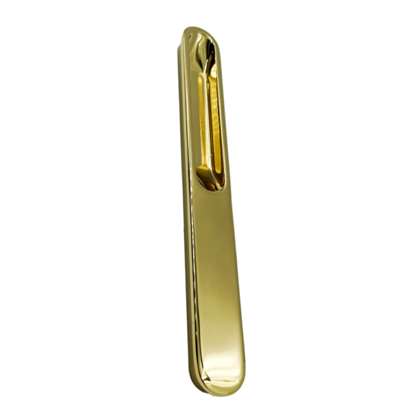 Sliding wardrobe concealed handle pvd gold slim 4",8",12",18",24"