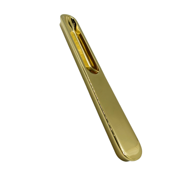 Sliding wardrobe concealed handle pvd gold slim 4",8",12",18",24"