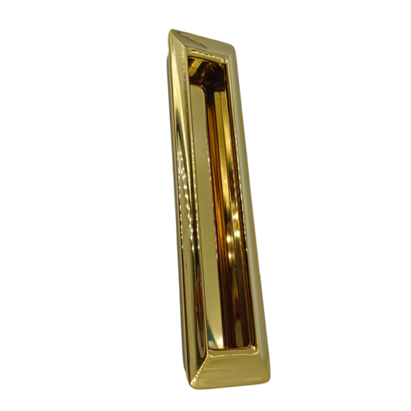 Concealed handle pvd gold sliding wardrobe door handle 4",8",10" 1380