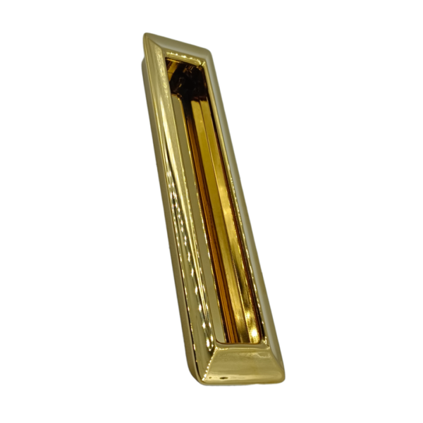 Concealed handle pvd gold sliding wardrobe door handle 4",8",10" 1380