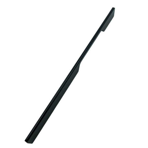 Drawer wardrobe handle matt black finish slim handle 6",12",18",24" DAP3505