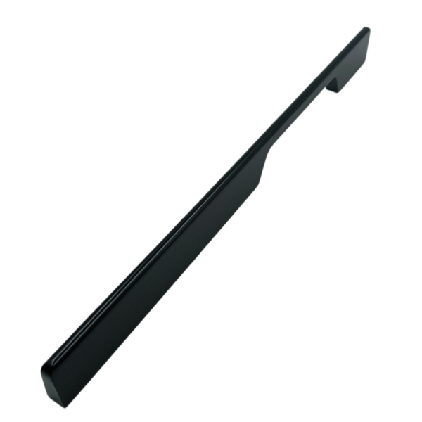 Drawer wardrobe handle matt black finish slim handle 6",12",18",24" DAP3505