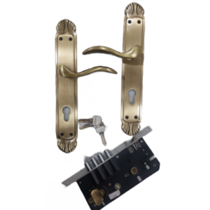 Mortise lock spider brass antique finish cylinder key 1ck B43AB 300mm 3 year warrenty