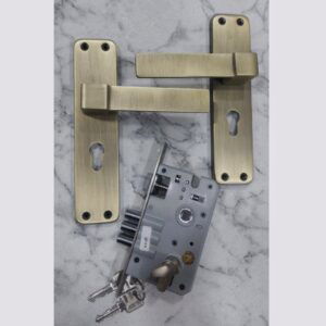 Mortise lock spider antique finish cylinder key 1ck IALE13MAB 200mm 2 year warrenty